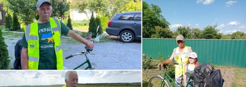 Александр Каниболоцкий доволен результатами благотворительного велопробега этого года