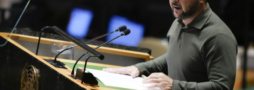 Выступление Зеленского в ООН