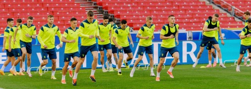 Игроки сборной Украины