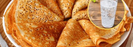 Млинці виходять з сотнями дірочок