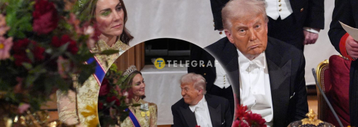 Принцеса Кетрін сиділа біля президента США на банкеті