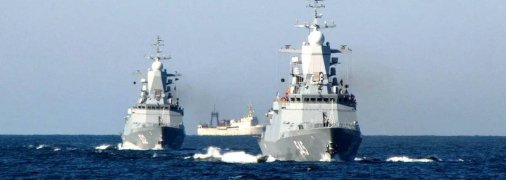 Корабли стран НАТО в Финском заливе