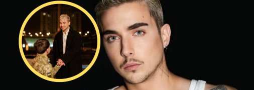 Співак Меловін зі своїм коханим Петром