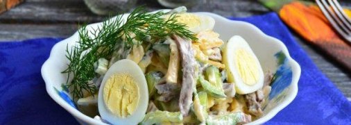 До картопляного салату можна додати яйця