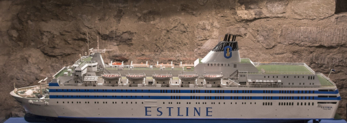 Модель парома "Эстония"