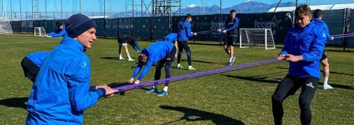 Тренировка ужгородского клуба