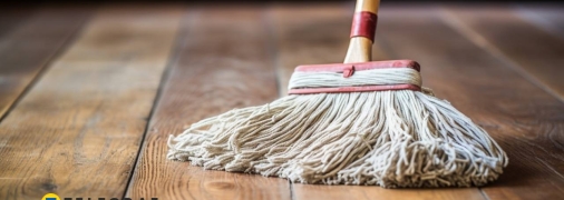 Ганчірку для підлоги варто тримати у чистоті