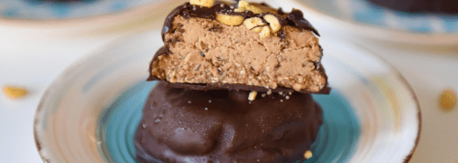 Шоколадно-арахісові батончики