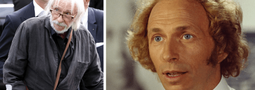 Високий блакитноокий блондин перетворився на сивого старця