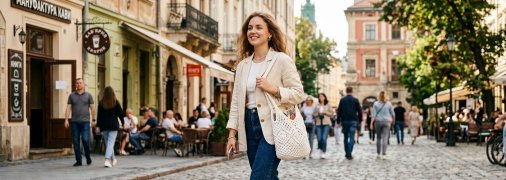 В'язані сумки знову в тренді