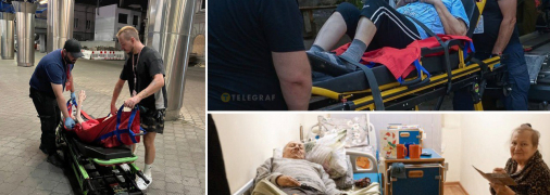 На тысячи эвакуированных пока не так уж много мест для постоянного проживания. Фото Коллаж "Телеграфа"