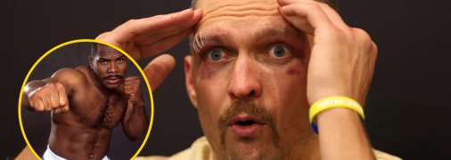 Олександр Усик та Айк Ібеабучі