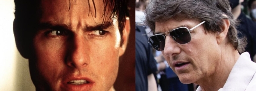 Том Круз на початку кар'єри і зараз