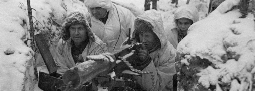 Финские пулеметчики во время советско-финской войны