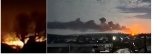 Во многих городах Украины этой ночью было очень "громко"