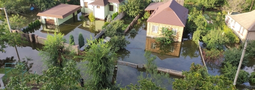 Кривой Рог подтопило после обстрела дамбы