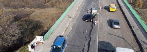 ДТП на мосту Бегущая Лань