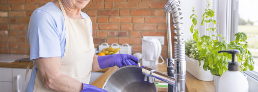 Кухонний посуд відмиється легко та швидко