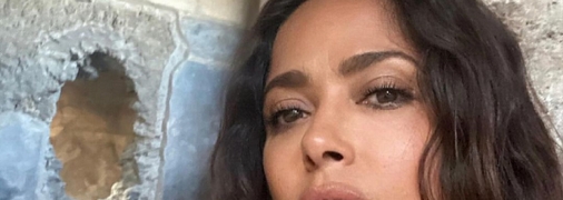 Сальма Гаєк побувала в зруйнованих Помпеях