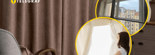 Плотные шторы сохранят тепло. Фото next.ua