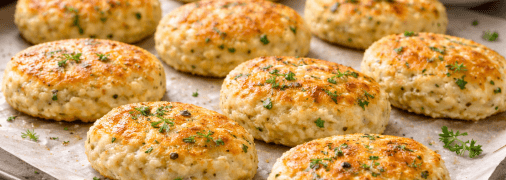 Белковые котлеты из творога