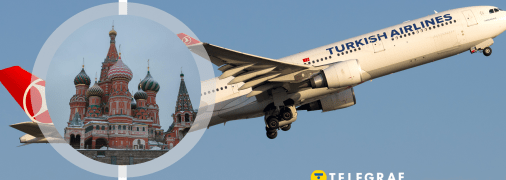 Літак із Москви пролетів над Україною