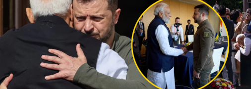 Володимир Зеленський та Нарендра Моді