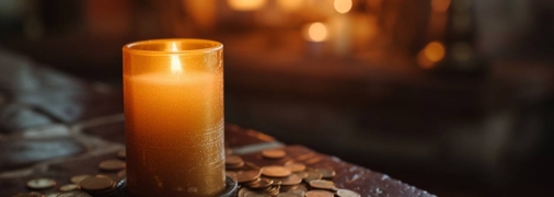 Свеча может выполнять не только роль декора, но и может привлечь деньги в вашу жизнь (изображение создано с помощью ИИ)