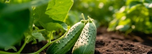 Огірки споживають чимало речовин із землі