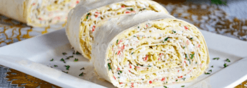 Аппетитный и оригинальный рулет