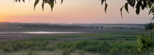 Пересохле Волинцівське водосховище влітку 2025 року