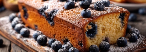 Постный кекс с голубиной очень нежный и ароматный (изображение создано с помощью ИИ)