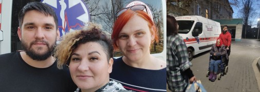 Волонтери надають медичну допомогу мешканцям звільнених сіл