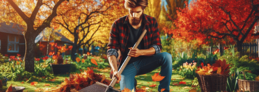 Компост и перегной из опавших листьев - очень полезное удобрение