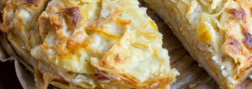 Смачний сирний пиріг