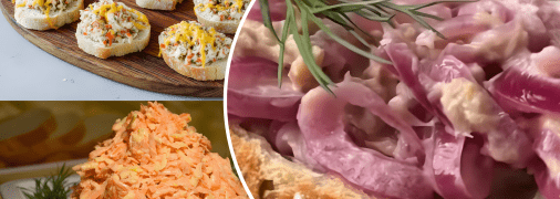 Намазка — один із варіантів легких і смачних закусок