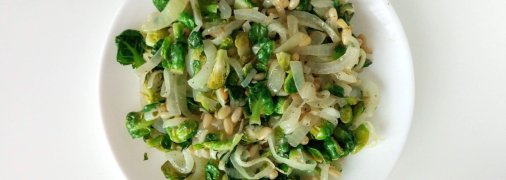 Смачний гарнір з брюссельської капусти