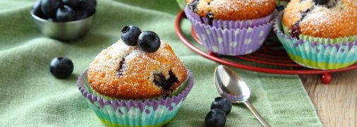 Лайфхак: как испечь идеальные маффины с черникой