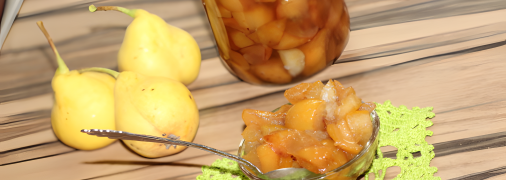 Варення з груш та лимону