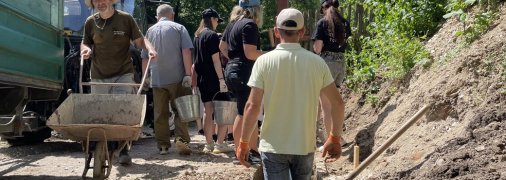 Розкопки на Івано-Франківщині