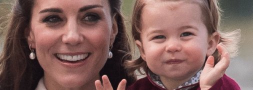 Двухлетняя принцесса Шарлотта делает успехи в теннисе