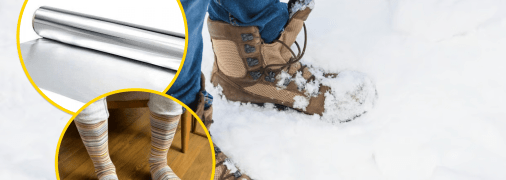 Утепление обуви зимой. Фото Freepik