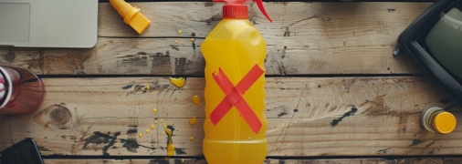 Хлорка может необратимо испортить некоторые вещи (изображение создано с помощью ИИ)