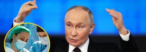 Медики и Владимир Путин