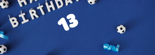 Як привітати хлопчика 13 років