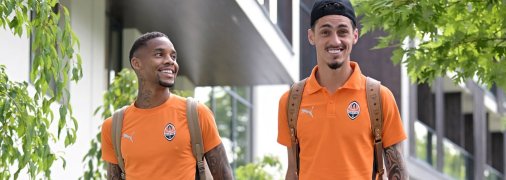 Футболісти "Шахтаря" вирушили на єврокубкову гру