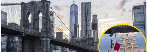 Корабель ВМС США врізався в Бруклінський міст