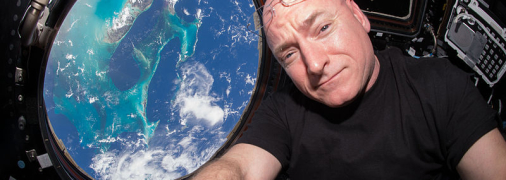 Скотт Келли летал на орбиту Земли четыре раза