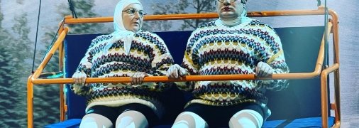 Андрей Данилко и Инна Белоконь в сценических образах