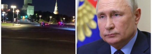 путін раптово приїхав до Кремля